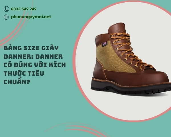 Bảng size giày Danner