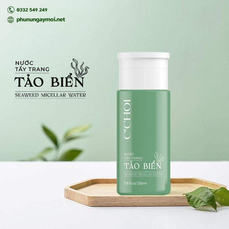 Nước Tẩy Trang Tảo Biển - Seaweed Micellar Water