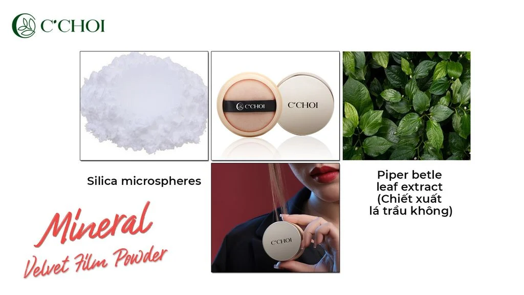 Thành phần Phấn phủ C’Choi Mineral Velvet Film Powder