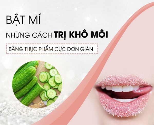 Cách trị khô môi tại nhà nhanh nhất an toàn và hiệu quả