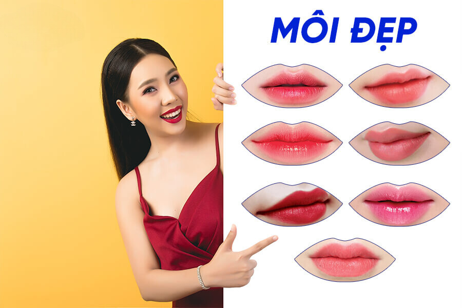 Như thế nào là chuẩn môi đẹp? Top 10 dáng môi đẹp nhất 2024