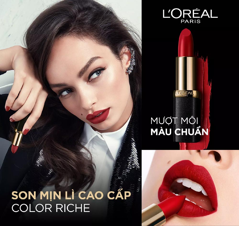 Son Môi L'Oreal Mịn Lì Cao Cấp