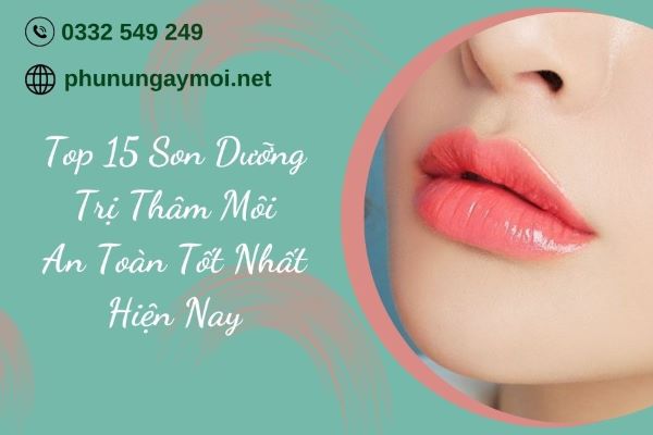 son dưỡng trị thâm môi