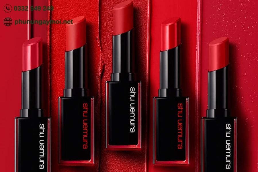 Shu Uemura Rouge Unlimited Matte Lipstick- Dòng son môi cho bà bầu có gu