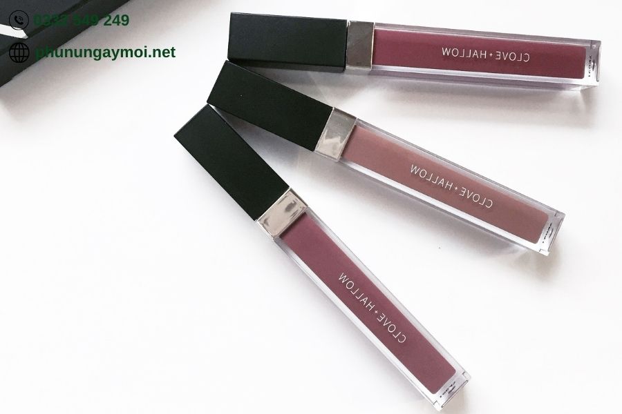 Son Clove + Hallow Lip Glaze có thiết kế đẹp mắt và chất son rất xịn