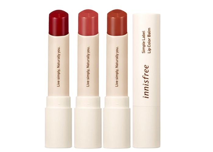 Son dưỡng có màu cho bà bầu Innisfree Label Lip Color Balm