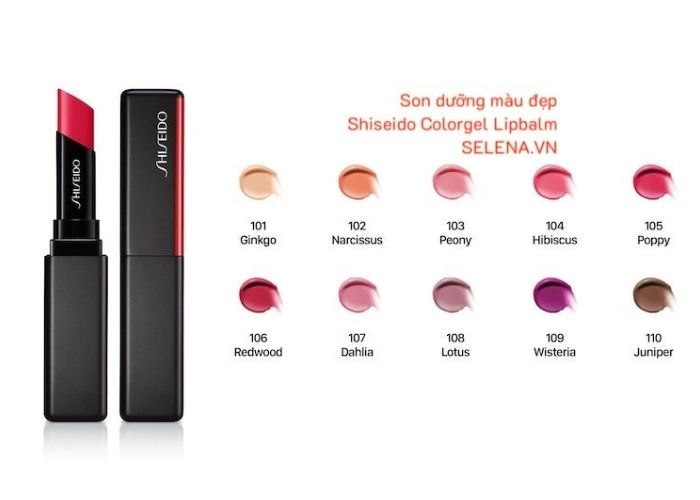 Son dưỡng môi cho bà bầu Shiseido ColorGel LipBalm