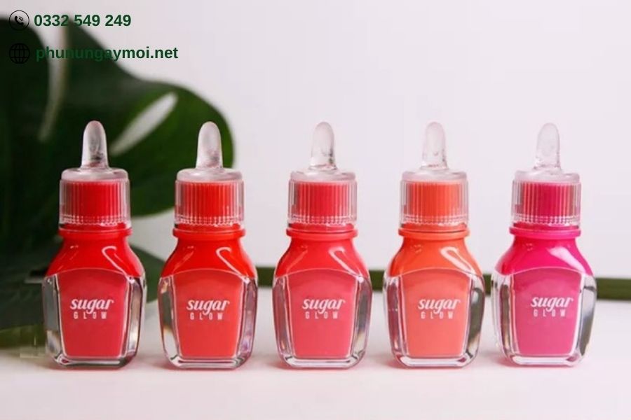 Peripera Sugar Glow Lip Tint với thiết kế đáng yêu giúp bạn thêm xinh đẹp