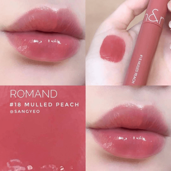 Chinh phục trái tim phái đẹp với Romand Juicy Lasting Tint số 18