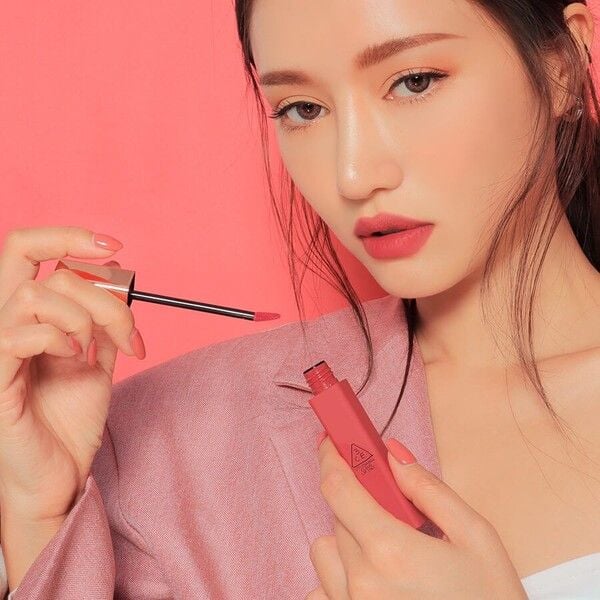 Son 3CE cam hồng đào Cloud Lip Tint, Blossom Day