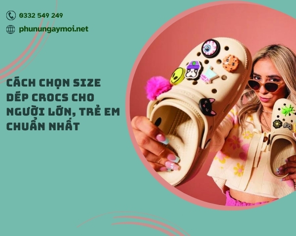 size dép Crocs