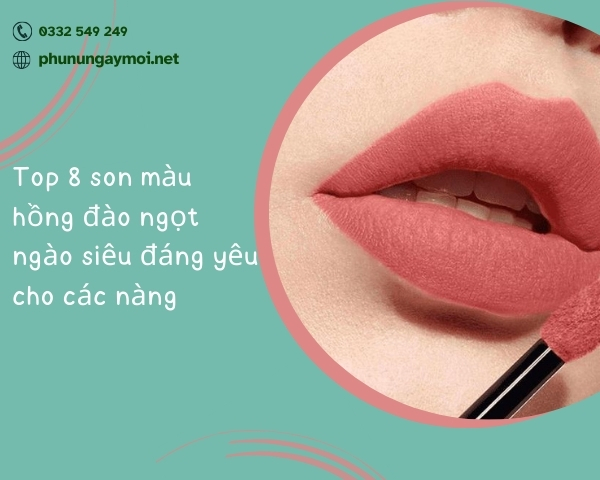 son màu hồng đào