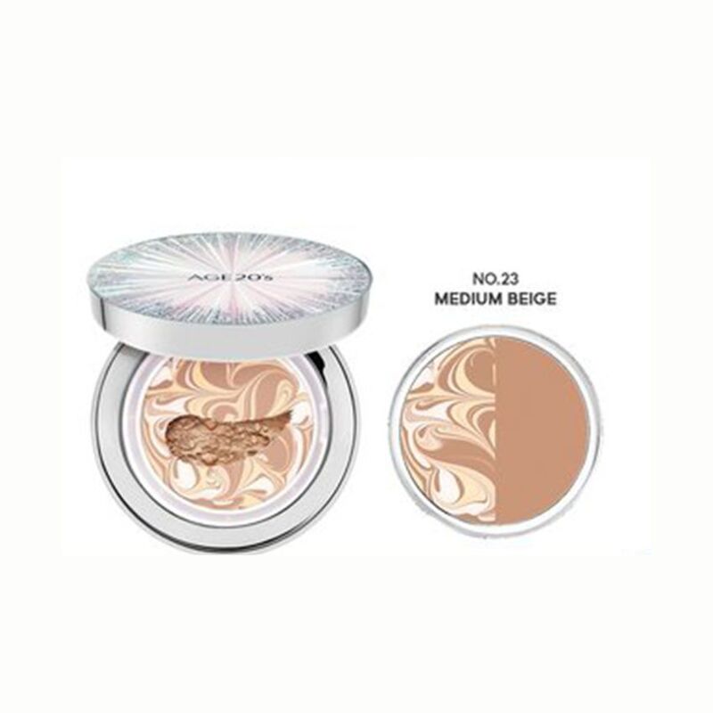 Cushion cho da khô - Phấn Nền AGE 20's Essence Cover Pact Original Ex SPF50+/PA++++