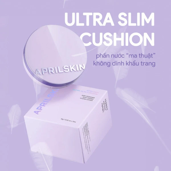 Phấn Nước Aprilskin Ultra Slim cushion Hàn Quốc