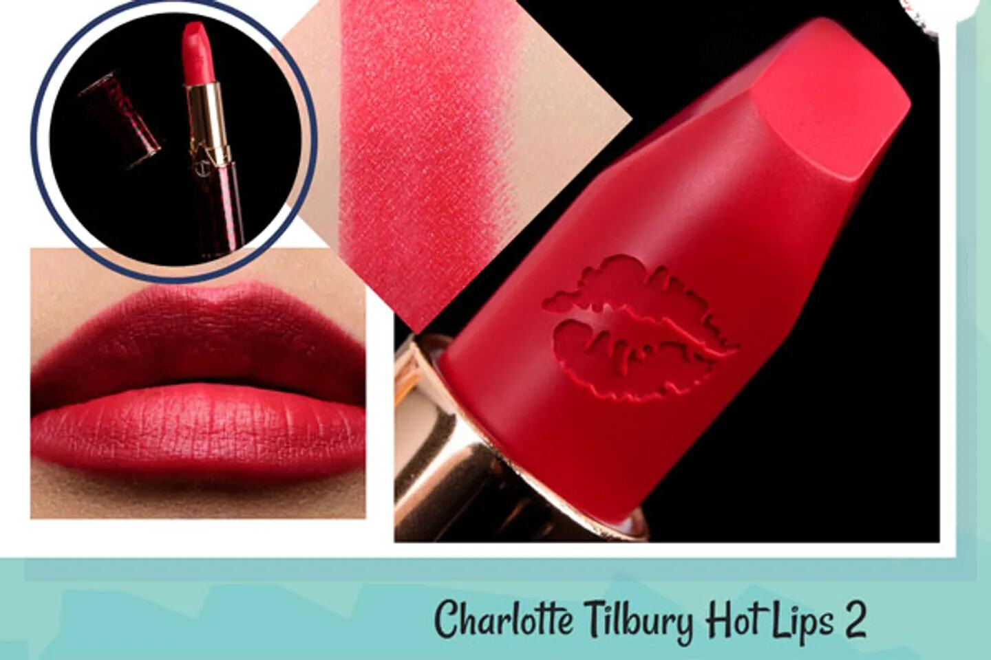 Son Charlotte Tilbury Patsy Red màu son đỏ thuần – Hot Lips 2