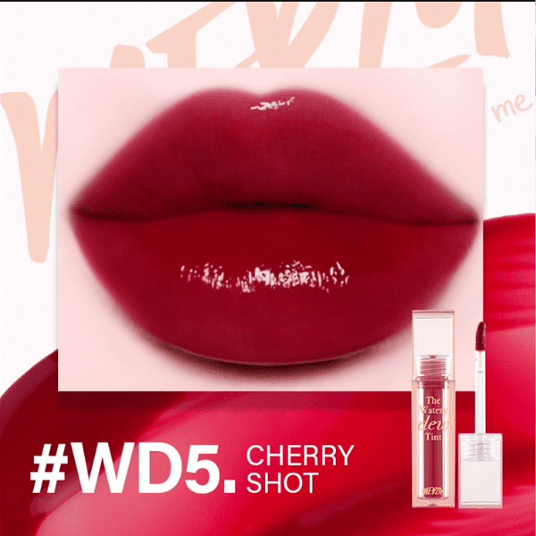 Merzy The Watery Dew Tint #WD05 sắc đỏ anh đào trầm lạnh mê hoặc