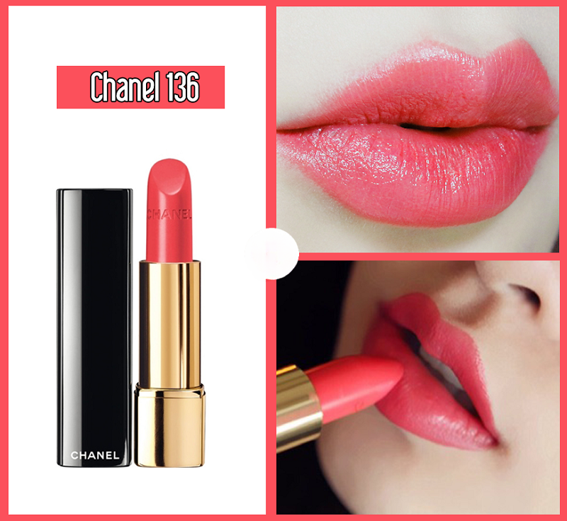 Son hồng san hô Chanel Rouge Allure 136 Mélodieuse