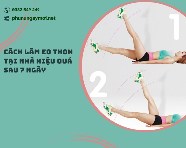 Cách làm eo thon tại nhà