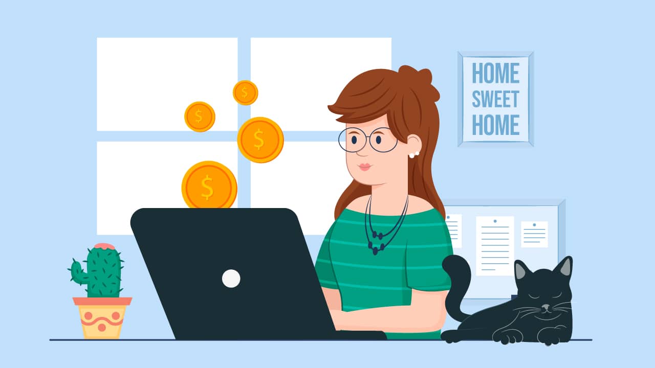 Việc kiếm tiền tại nhà là gì?