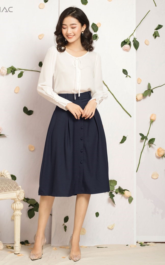 Chân váy đẹp sẽ giúp bạn tự tin khi diện đồ ra đường và 