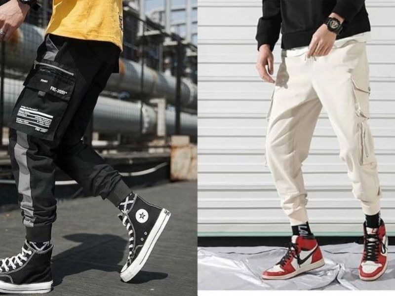 Các chàng cao ráo thường có thể chọn size quần jogger một cách dễ dàng