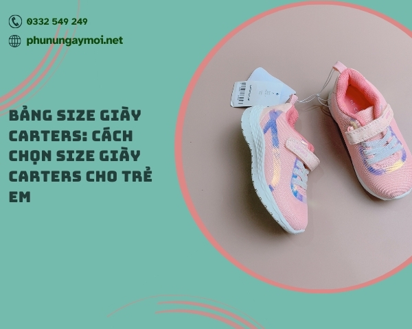 Bảng size giày Carters