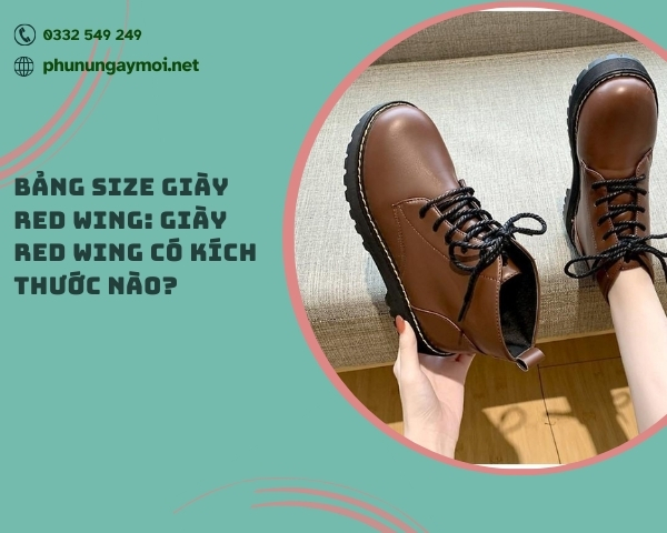 Bảng size giày Red Wing