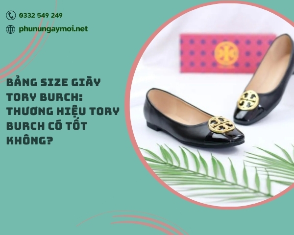 Bảng size giày Tory Burch