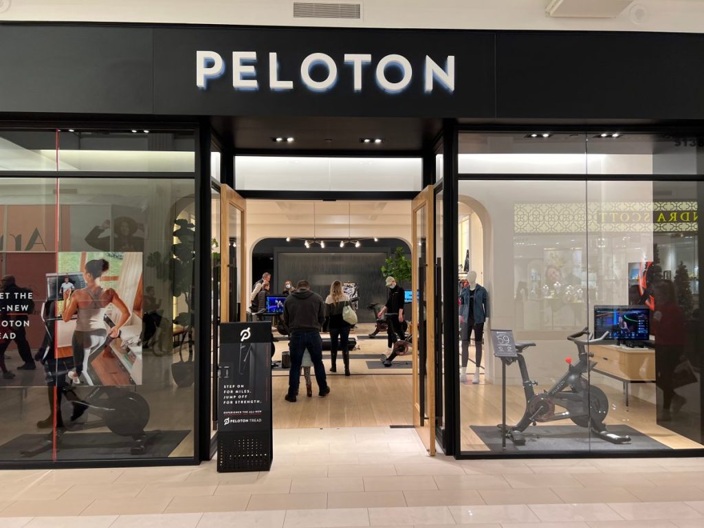 Cửa hàng Peloton