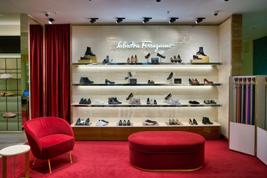 Cửa hàng giày Salvatore Ferragamo