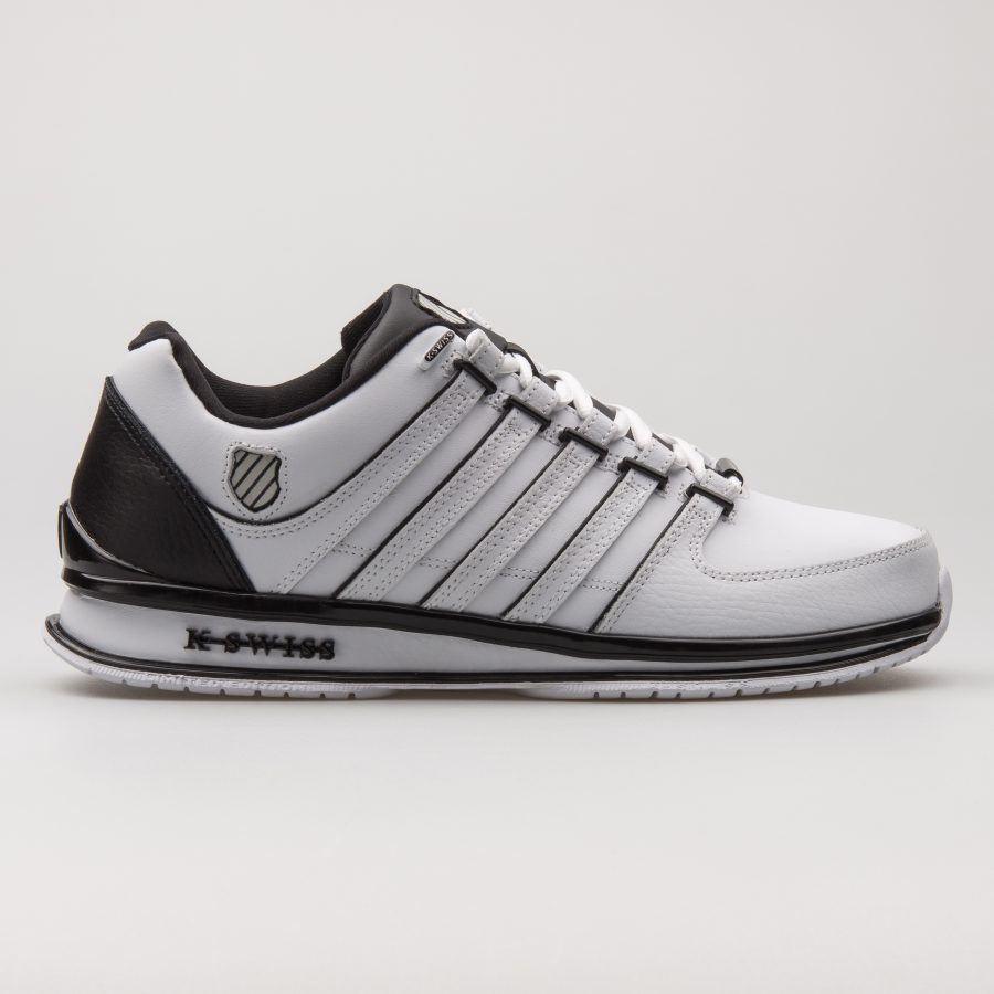 Giày sneaker trắng và đen K-Swiss Rinzler SP