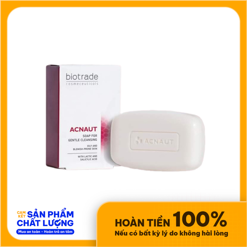 Xà phòng hỗ trợ giảm mụn BIOTRADE ACNAUT SOAP