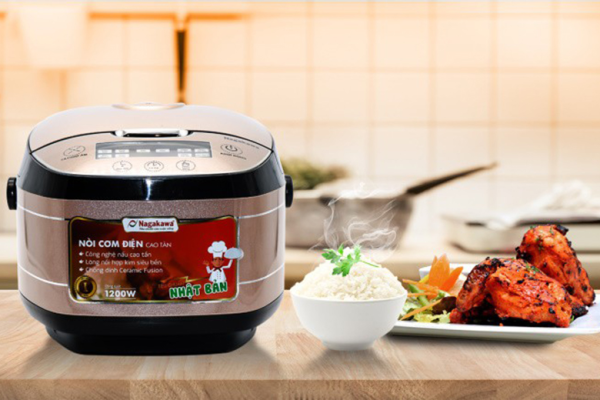 Nồi cơm điện cao tần giúp bảo toàn dinh dưỡng trong cơm
