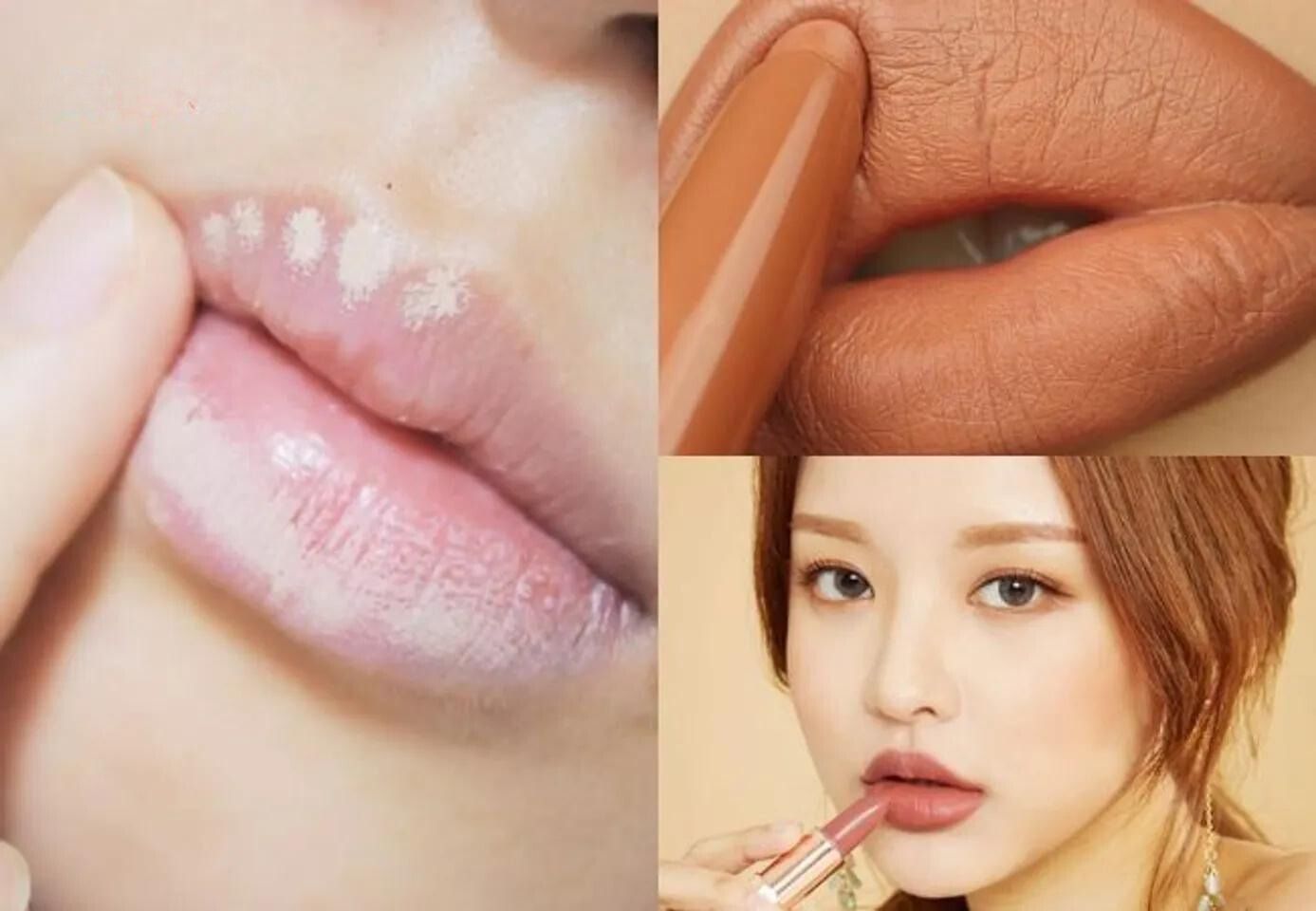 Cách đánh son cho môi dày và thâm