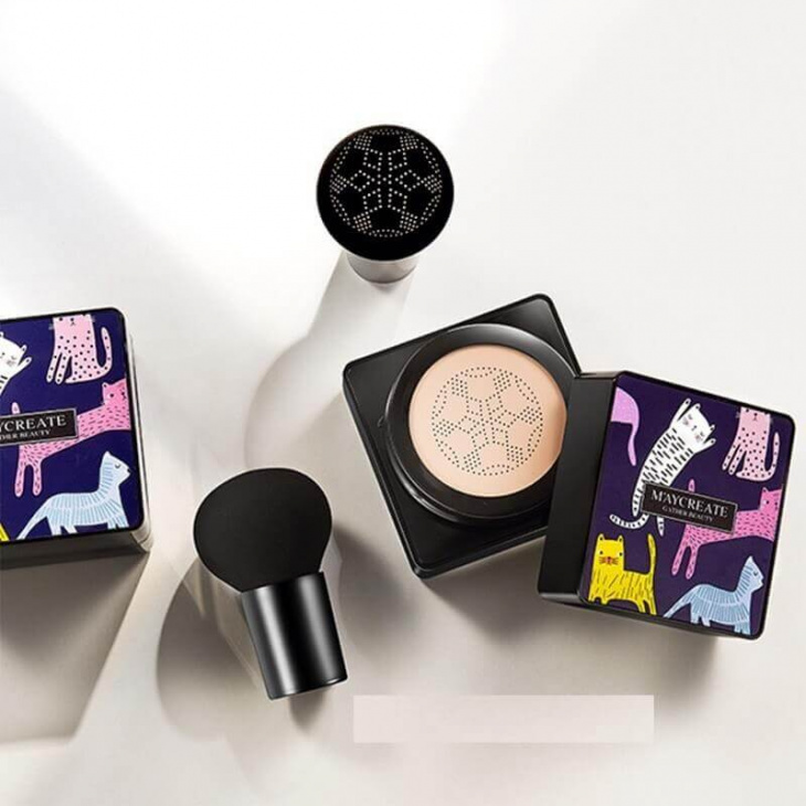 Maycreate Air Cushion BB Foundation Cream ACM2 – Phấn nước giá dưới 200k Maycreate Air Cushion BB Foundation Cream ACM2 – Phấn nước giá dưới 200k