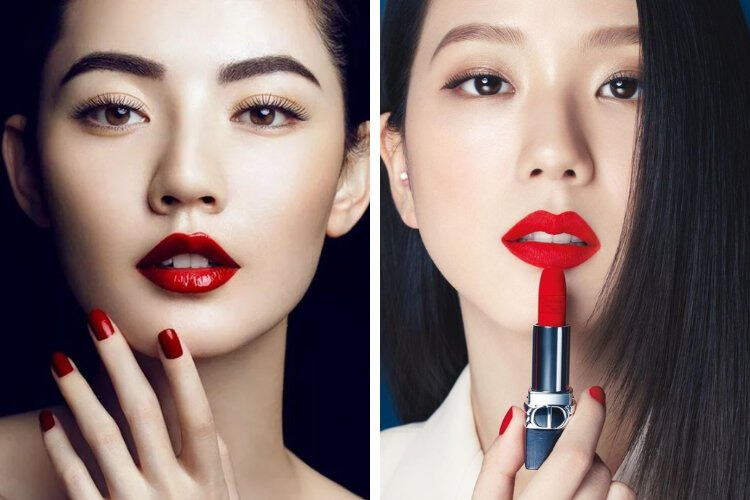 Cách chọn màu son phù hợp với hình dáng môi