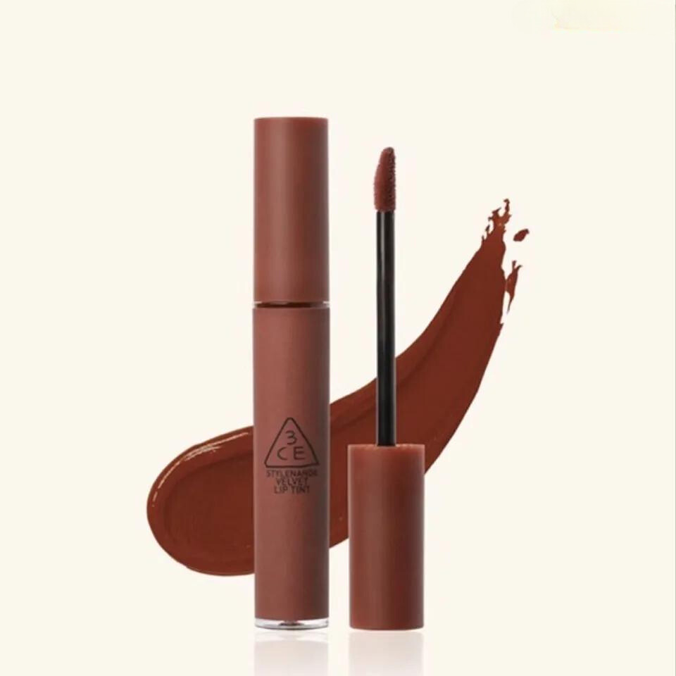 Son 3CE Velvet Lip Tint Taupe màu đỏ nâu Son 3CE Velvet Lip Tint Taupe màu đỏ nâu