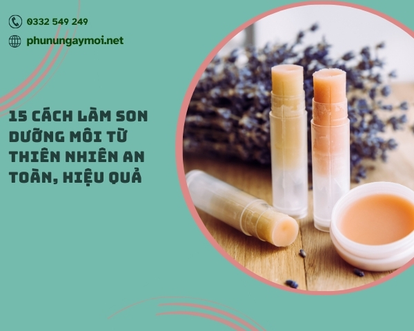 cách làm son dưỡng