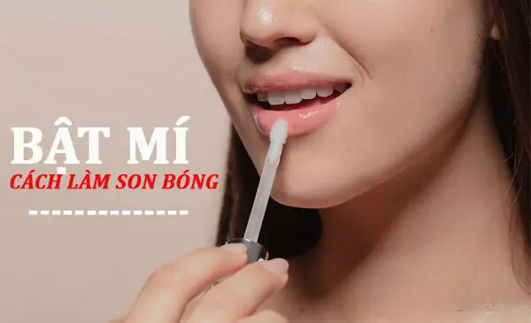 3 Cách làm son bóng đơn giản tại nhà, đẹp mê li