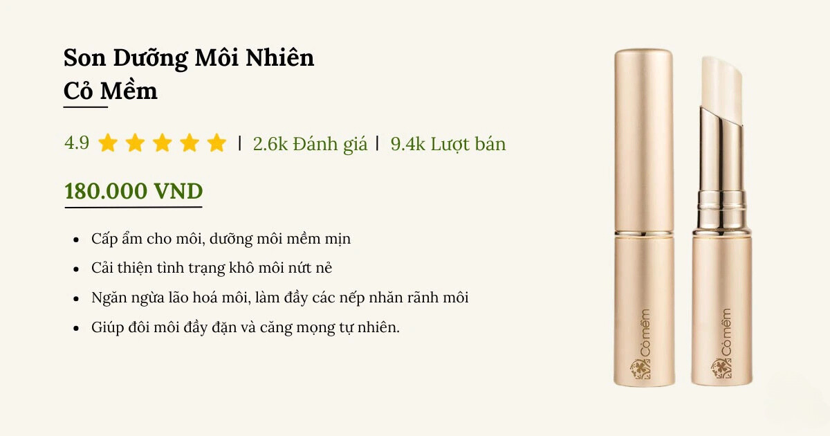 Son Dưỡng Môi Nhiên