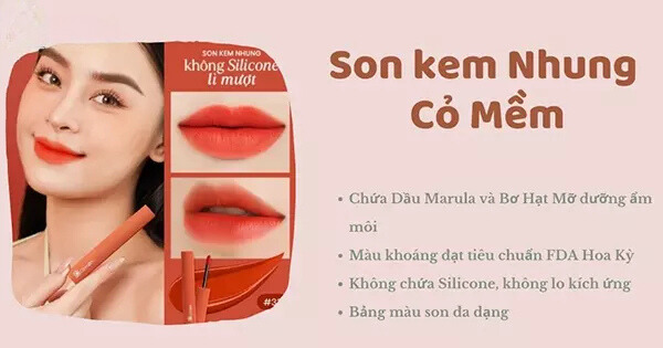 Son Kem Nhung – son giá rẻ được yêu thích nhất hiện nay
