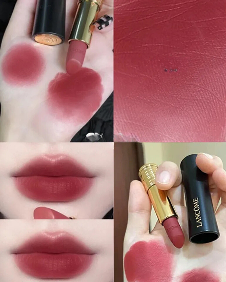 Son Màu Hồng Đỏ Gạch Lancome 295 Cafe Parisien