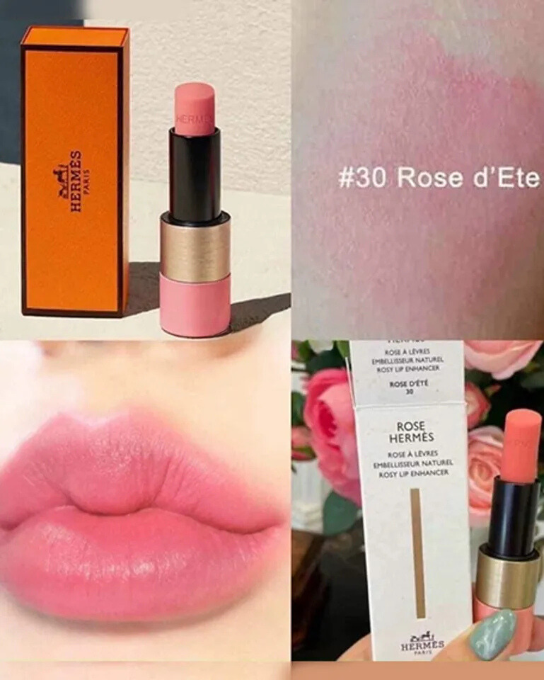 Son Màu Hồng Nude Dưỡng Hermes 30 Rose D’ete