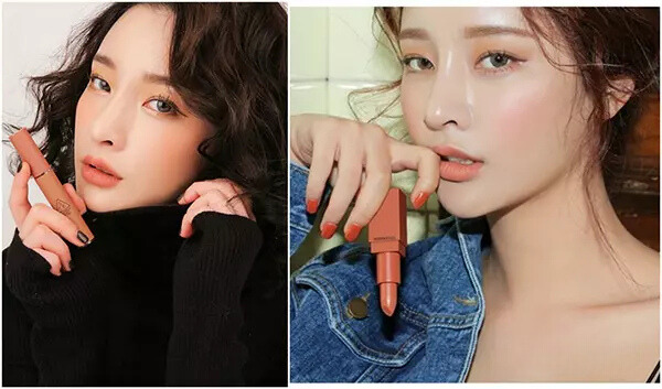 Son màu cam đất hợp với da nào?