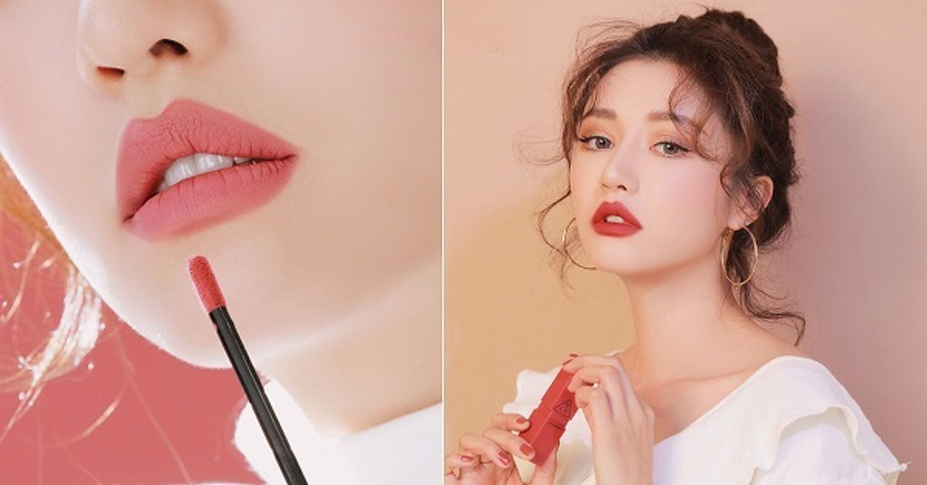 3 Cách đánh son cam san hô lòng môi đẹp