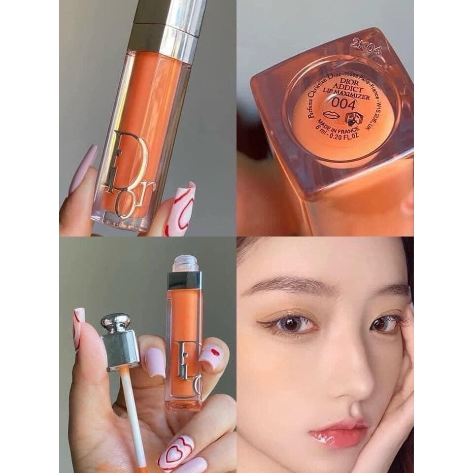 Son màu cam san hô Dior Addict Lip Maximizer 001