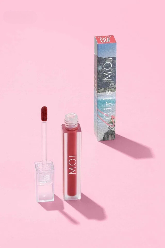 Màu son cam san hô SGirls By M.O.I Summer Edition 03 Nha Trang