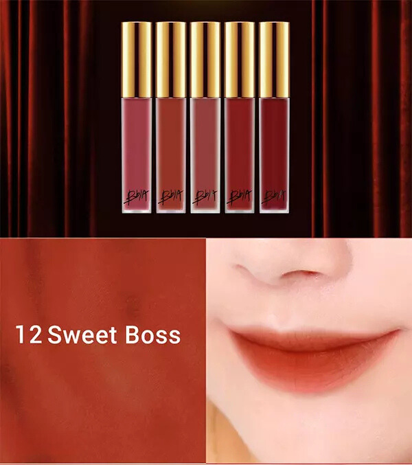 Son kem màu cam tươi Bbia Last Velvet Lip Tint Version 3