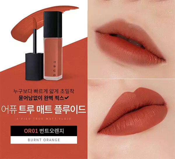 Son A’Pieu True Matt Fluid Burnt Orange OR01