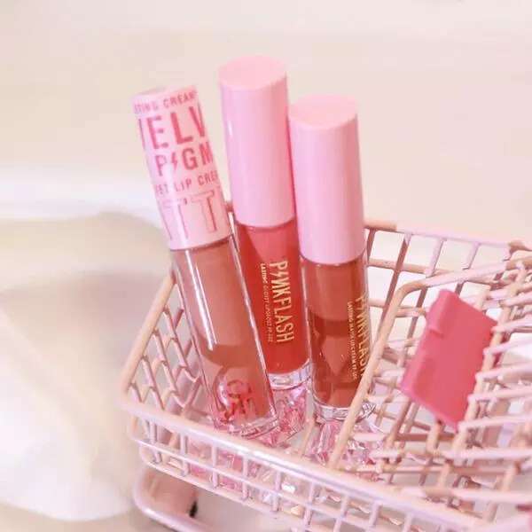 Son môi PINK FLASH Oh My Kiss dạng lỏng dưỡng ẩm – PK05